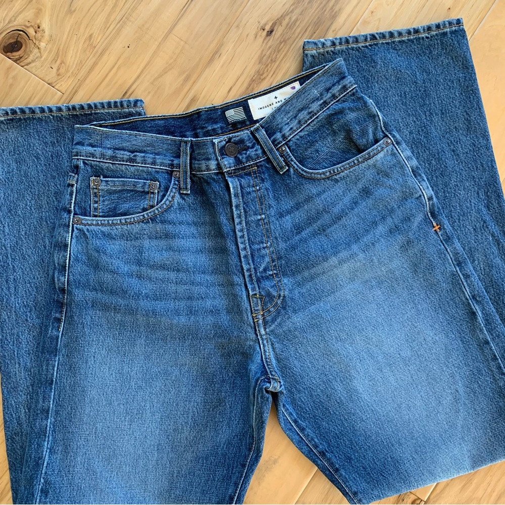 Imogene And Willie Jeans Harper Vidalia Mills Selvedge Button Fly Size 26 x 31 - Picture 2 of 13